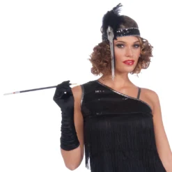 Forum Novelties 1920s Black Diamond Dazzle Flapper Costume For Adults