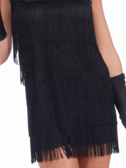 Forum Novelties 1920s Black Diamond Dazzle Flapper Costume For Adults 8 Forum Novelties 1920s Black Diamond Dazzle Flapper Costume For Adults
