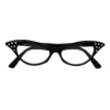Forum Novelties 50's Style Black Glasses For Adults