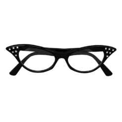 Forum Novelties 50's Style Black Glasses For Adults