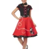 California Costume Collections 50s Sweetheart Red Costume For Kids
