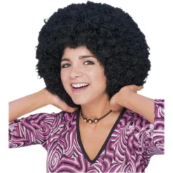 Rubie's Afro Black Wig For Adults