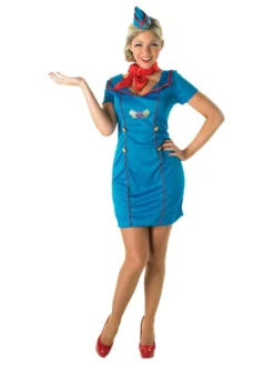 Rubie's Air Hostess Costume For Adults