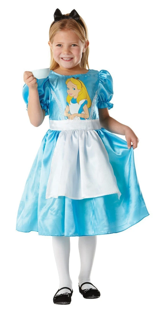 Rubie's Alice Costume For Kids - Disney Alice In Wonderland 3 Rubie's Alice Costume For Kids - Disney Alice In Wonderland