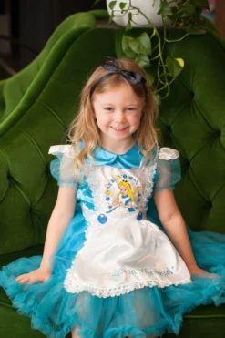 Rubie's Alice Daisy Chain Deluxe Costume For Kids - Disney Alice In Wonderland