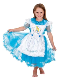 Rubie's Alice Daisy Chain Deluxe Costume For Kids - Disney Alice In Wonderland