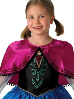 Rubie's Anna Deluxe Costume For Kids - Disney Frozen