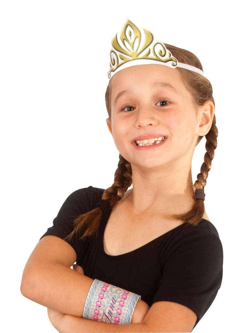 Rubie's Anna Fabric Tiara For Kids - Disney Frozen 3 Rubie's Anna Fabric Tiara For Kids - Disney Frozen
