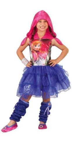 Rubie's Anna Hooded Tutu Costume For Kids - Disney Frozen