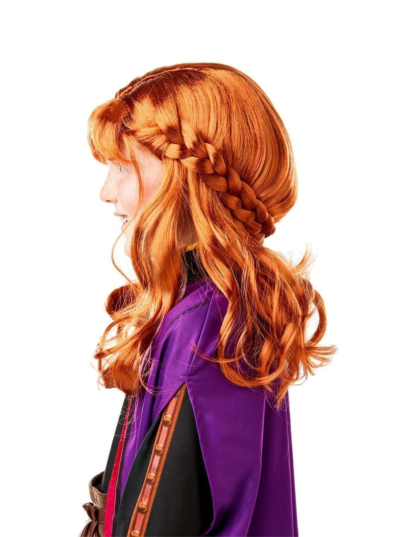 Rubie's Anna Wig For Kids - Disney Frozen 2 5 Rubie's Anna Wig For Kids - Disney Frozen 2