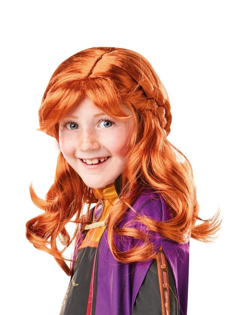Rubie's Anna Wig For Kids - Disney Frozen 2 3 Rubie's Anna Wig For Kids - Disney Frozen 2