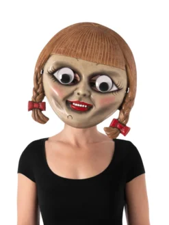 Rubie's Annabelle Googly Eyes Mask For Adults - Warner Bros Annabelle