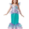 Rubie's Ariel Glitter & Sparkle Costume For Kids - Disney The Little Mermaid