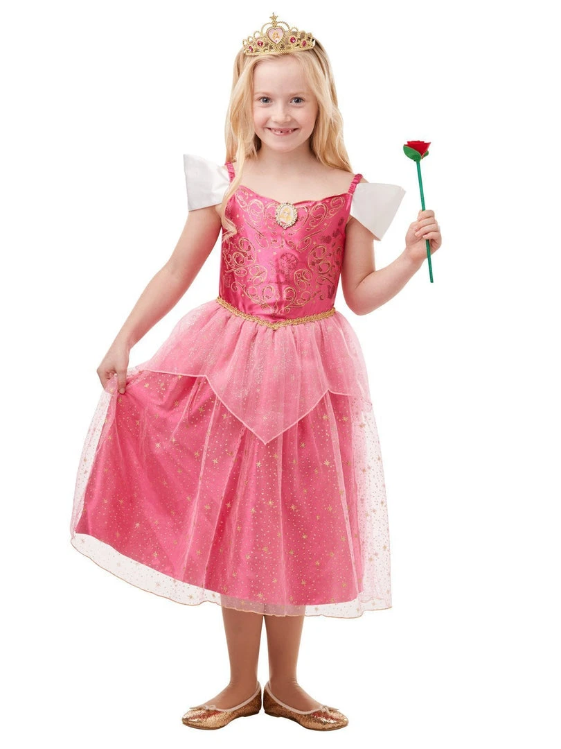 Rubie's Aurora Glitter & Sparkle Costume For Kids - Disney Sleeping Beauty 3 Rubie's Aurora Glitter & Sparkle Costume For Kids - Disney Sleeping Beauty