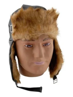 Jacobson Hat Co. Inc. Aviator Hat With Faux Fur For Adults