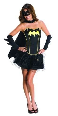 Rubie's Batgirl Corset & Skirt Costume For Adults - Warner Bros DC Comics