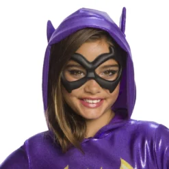 Rubie's Batgirl Hoodie Dress Costume For Kids & Tweens - Warner Bros DC Super Hero Girls