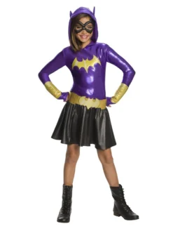Rubie's Batgirl Hoodie Dress Costume For Kids & Tweens - Warner Bros DC Super Hero Girls