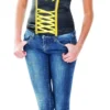 Rubie's Batgirl Ribbon Detail Corset For Adults - Warner Bros DC Comics