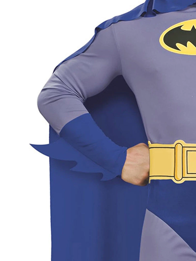 Rubie's Batman Costume For Adults - Warner Bros Batman: Brave And Bold 4 Rubie's Batman Costume For Adults - Warner Bros Batman: Brave And Bold