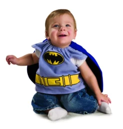 Rubie's Batman Deluxe Costume Bib For Babies - Warner Bros Batman: Brave And Bold