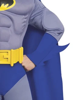 Rubie's Batman Deluxe Muscle Chest Costume For Adults - Warner Bros Batman: Brave And Bold