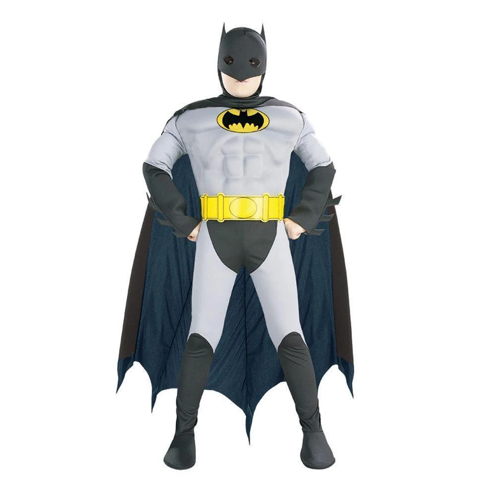 Rubie's Batman Deluxe Muscle Chest Costume For Toddlers And Kids - Warner Bros DC Comics 3 Rubie's Batman Deluxe Muscle Chest Costume For Toddlers And Kids - Warner Bros DC Comics