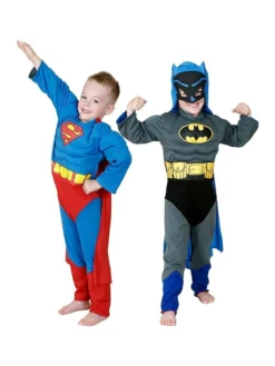 Rubie's Batman To Superman REVERSIBLE Costume For Kids - Warner Bros DC Comics
