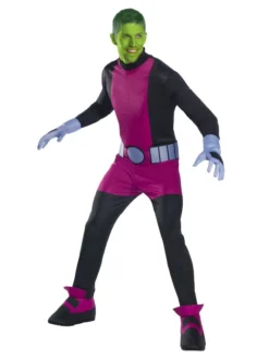 Rubie's Beast Boy Costume For Adults - Warner Bros Teen Titans