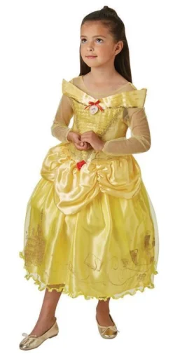 Rubie's Belle Ballgown Deluxe Costume For Kids - Disney Beauty And The Beast