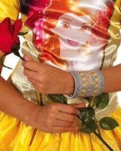 Rubie's Belle Fabric Cuff For Kids - Disney Beauty And The Beast