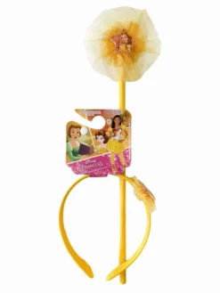 Rubie's Belle Headband & Wand Set For Kids - Disney Beauty And The Beast