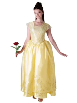 Rubie's Belle Live Action Deluxe Costume For Adults - Disney Beauty And The Beast