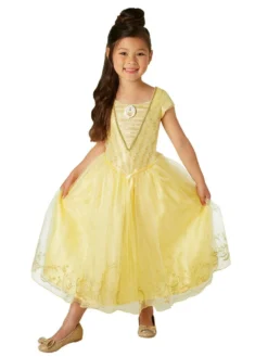 Rubie's Belle Live Action Deluxe Costume For Kids - Disney Beauty And The Beast