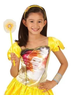 Rubie's Belle Princess Top For Kids - Disney Beauty And The Beast