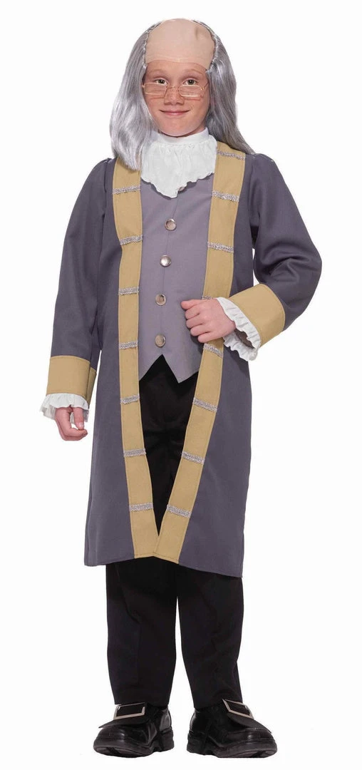 Forum Novelties Ben Franklin Costume For Kids 3 Forum Novelties Ben Franklin Costume For Kids
