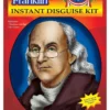 Forum Novelties Ben Franklin Wig And Eyeglasses Kit For Adults