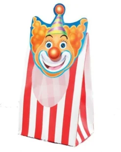 Creative Converting Kids Big Top Birthday Treat Bag - Pack Of 8