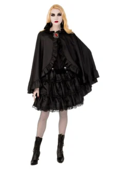 Rubie's Black Cape For Adults