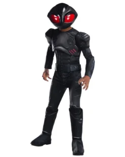 Rubie's Black Manta Deluxe Costume For Kids - Warner Bros Aquaman