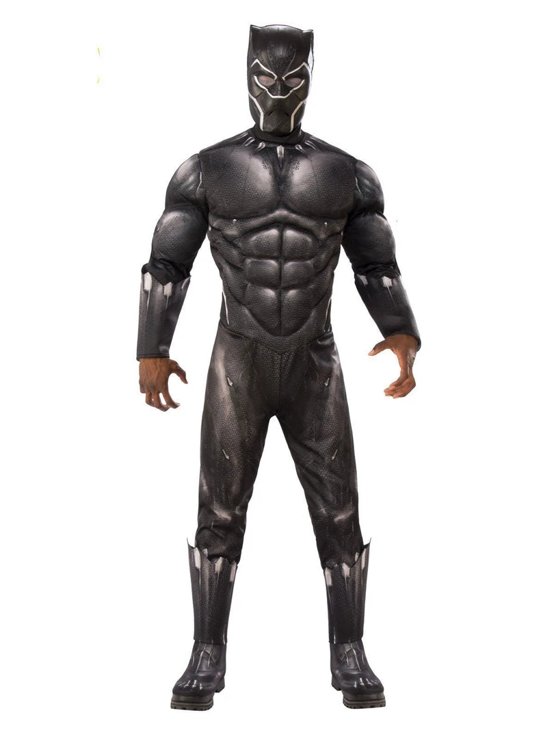 Rubie's Black Panther Costume For Adults - Marvel Avengers: Infinity War 3 Rubie's Black Panther Costume For Adults - Marvel Avengers: Infinity War