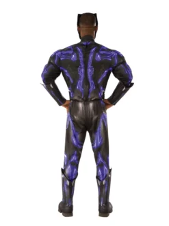 Rubie's Black Panther Deluxe Battle Costume For Adults - Marvel Black Panther
