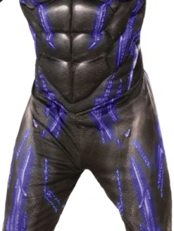 Rubie's Black Panther Deluxe Battle Costume For Adults - Marvel Black Panther