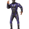 Rubie's Black Panther Deluxe Battle Costume For Adults - Marvel Black Panther