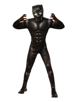 Rubie's Kids Black Panther Deluxe Costume For Teens - Marvel Black Panther