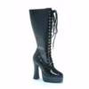 Ellie Shoes Inc Black Patent Lace Up Boots For Adults 1 Ellie Shoes Inc Black Patent Lace Up Boots For Adults