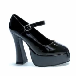 Ellie Shoes Inc Black Patent Mary Jane Shoe For Adults