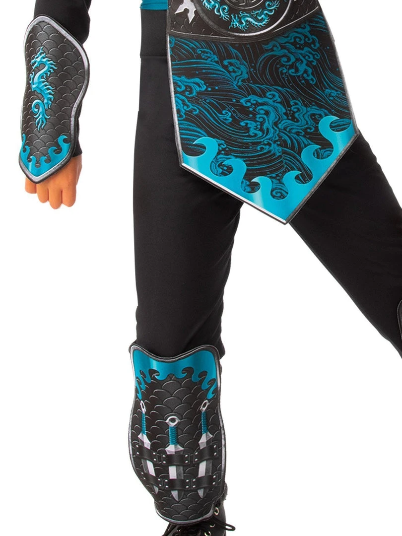Rubie's Blue Dragon Ninja Costume For Kids 5 Rubie's Blue Dragon Ninja Costume For Kids