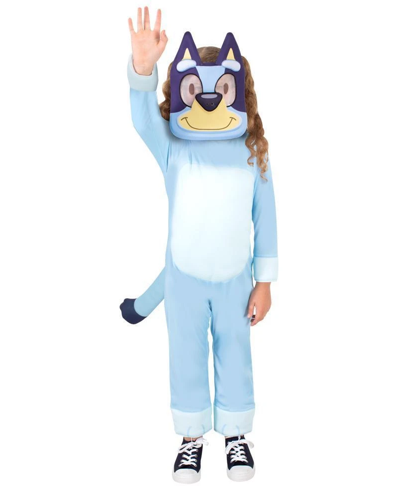 Rubie's Bluey Deluxe Costume For Kids - Bluey 3 Rubie's Bluey Deluxe Costume For Kids - Bluey