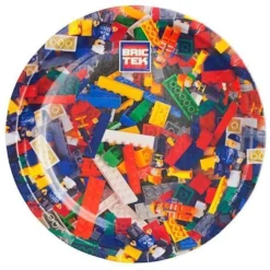 Forum Novelties Brik Tek 7 Cake Plates 8 Pack Letter B Costumes